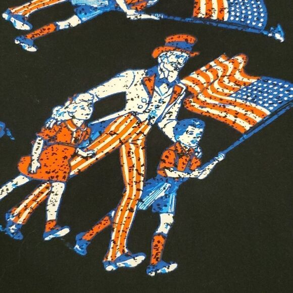 Lularoe patriotic Irma in legging material - Picture 3 of 5